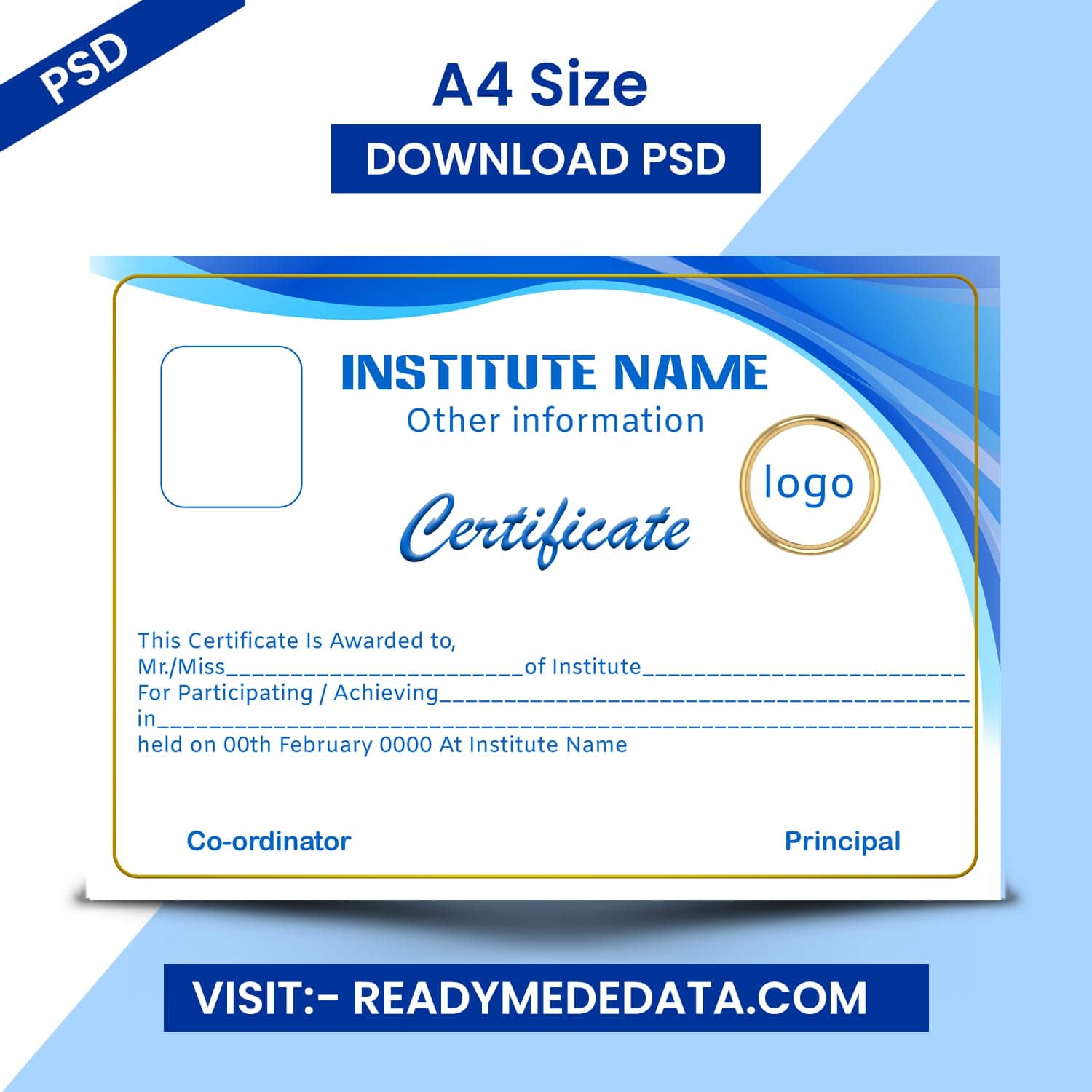 Certificate Psd